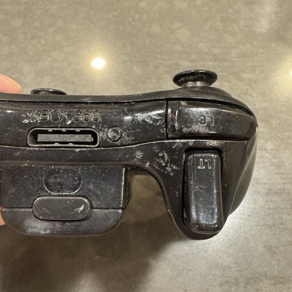 Microsoft Xbox 360 Wireless Controller Genuine OEM Black Free Shipping - Picture 12 of 12